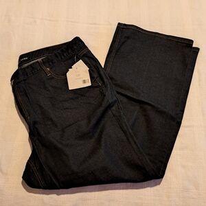 Liz Claiborne Denim Jackie women's size 24W dark wash jeans. New